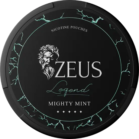 Zeus Legend Mighty Mint Mighty Strong-Nikotinbeutel-Gigasnus.de