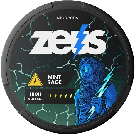 Zeus Mint Rage-Nikotinbeutel-Gigasnus.de