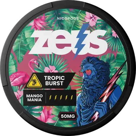 Zeus Tropic Burst Extra Strong-Nikotinbeutel-Gigasnus.de