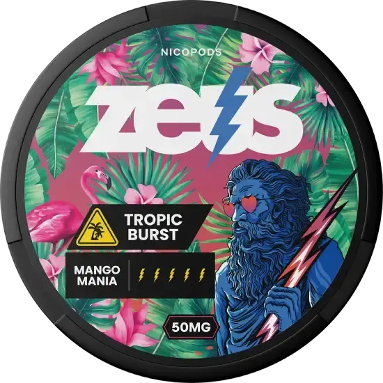 Zeus Tropic Burst Extra Strong-Nikotinbeutel-Gigasnus.de