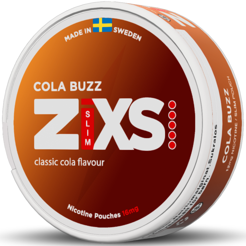 Zixs Cola Buzz Slim-Nikotinbeutel-Gigasnus.de