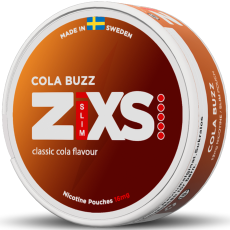 Zixs Cola Buzz Slim-Nikotinbeutel-Gigasnus.de