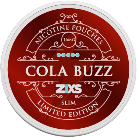 Zixs Cola Buzz Slim-Nikotinbeutel-Gigasnus.de