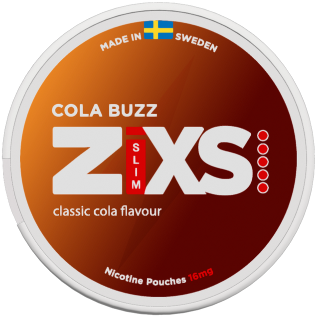 Zixs Cola Buzz Slim-Nikotinbeutel-Gigasnus.de