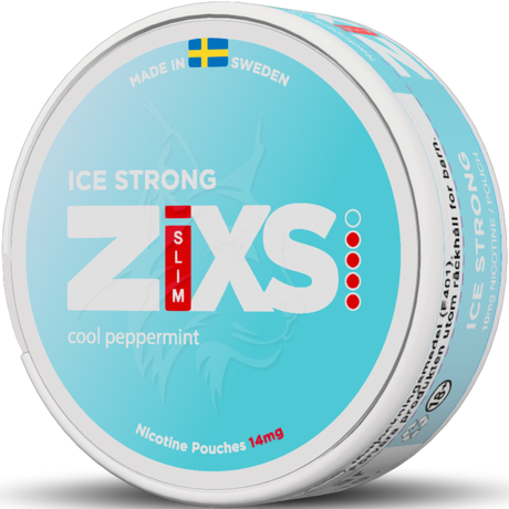 Zixs Ice Strong Slim-Nikotinbeutel-Gigasnus.de