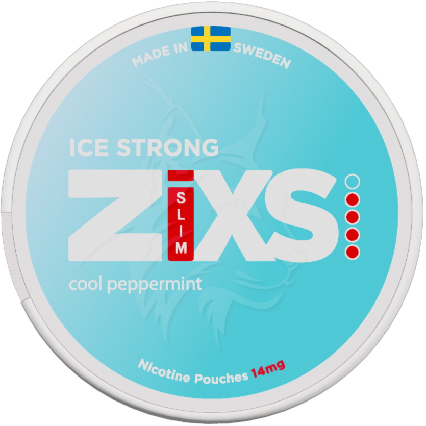 Zixs Ice Strong Slim-Nikotinbeutel-Gigasnus.de