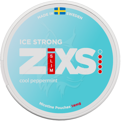 Zixs Ice Strong Slim-Nikotinbeutel-Gigasnus.de