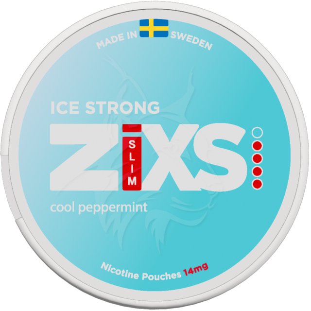 Zixs Ice Strong Slim-Nikotinbeutel-Gigasnus.de
