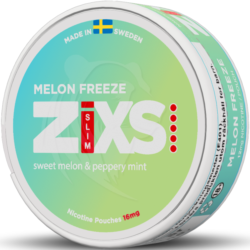 Zixs Melon Freeze Slim-Nikotinbeutel-Gigasnus.de