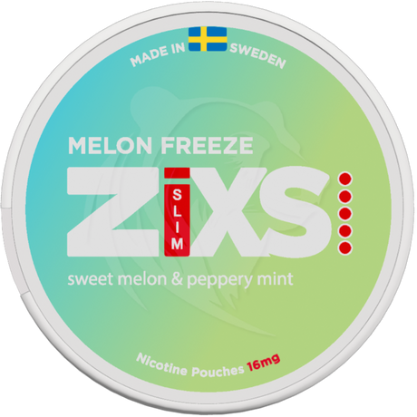 Zixs Melon Freeze Slim-Nikotinbeutel-Gigasnus.de
