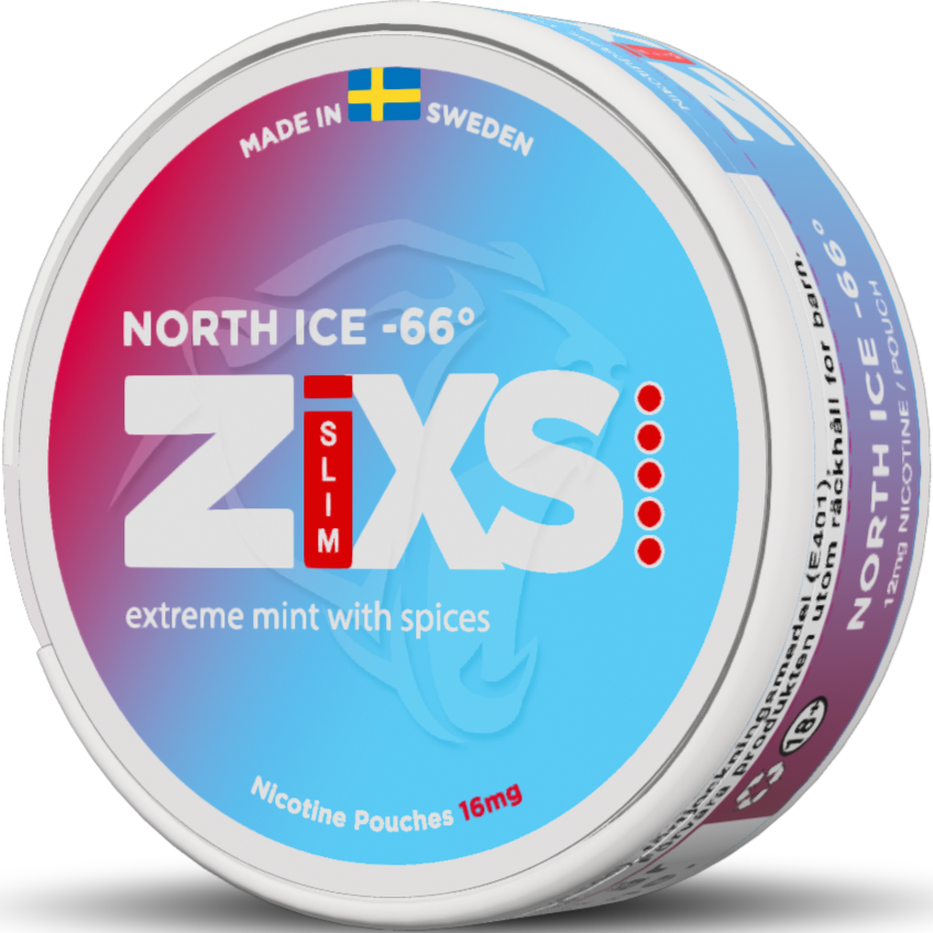 Zixs North Ice Slim-Nikotinbeutel-Gigasnus.de
