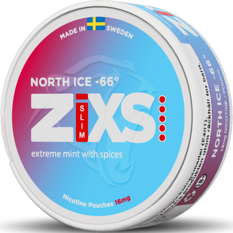 Zixs North Ice Slim-Nikotinbeutel-Gigasnus.de