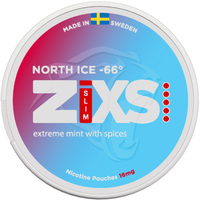 Zixs North Ice Slim-Nikotinbeutel-Gigasnus.de