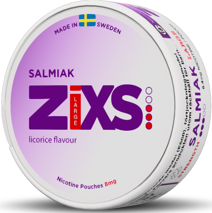 Zixs Salmiak-Nikotinbeutel-Gigasnus.de