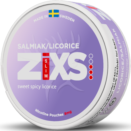 Zixs Salmiak Slim-Nikotinbeutel-Gigasnus.de