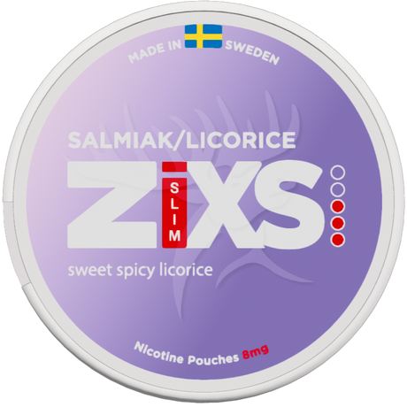 Zixs Salmiak Slim-Nikotinbeutel-Gigasnus.de