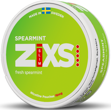 Zixs Spearmint Slim-Nikotinbeutel-Gigasnus.de