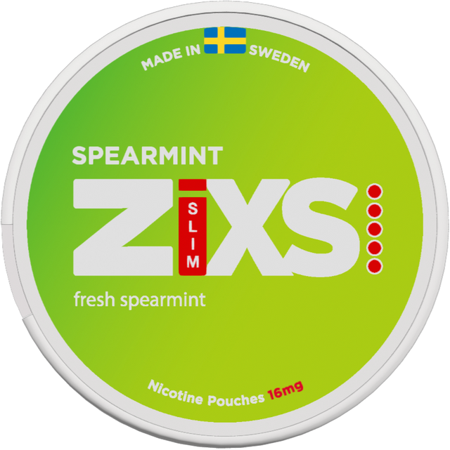 Zixs Spearmint Slim-Nikotinbeutel-Gigasnus.de