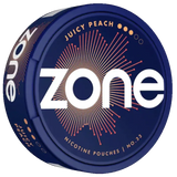 Zone Juicy Peach Strong-Nikotinbeutel-Gigasnus.de