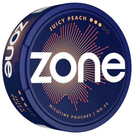 Zone Juicy Peach Strong-Nikotinbeutel-Gigasnus.de