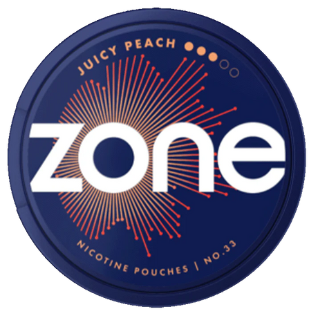 Zone Juicy Peach Strong-Nikotinbeutel-Gigasnus.de