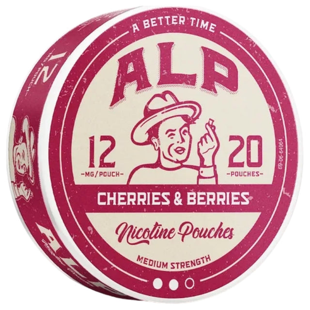 Alp Cherries & Berries 12mg-Nikotinbeutel-Gigasnus.de