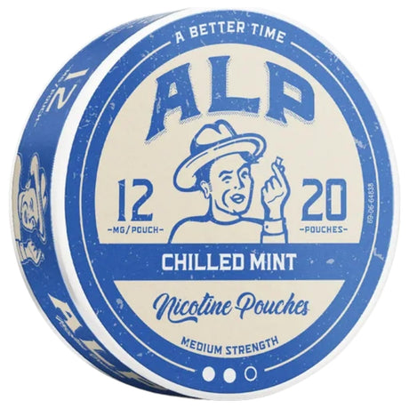 Alp Chilled Mint 12mg-Nikotinbeutel-Gigasnus.de