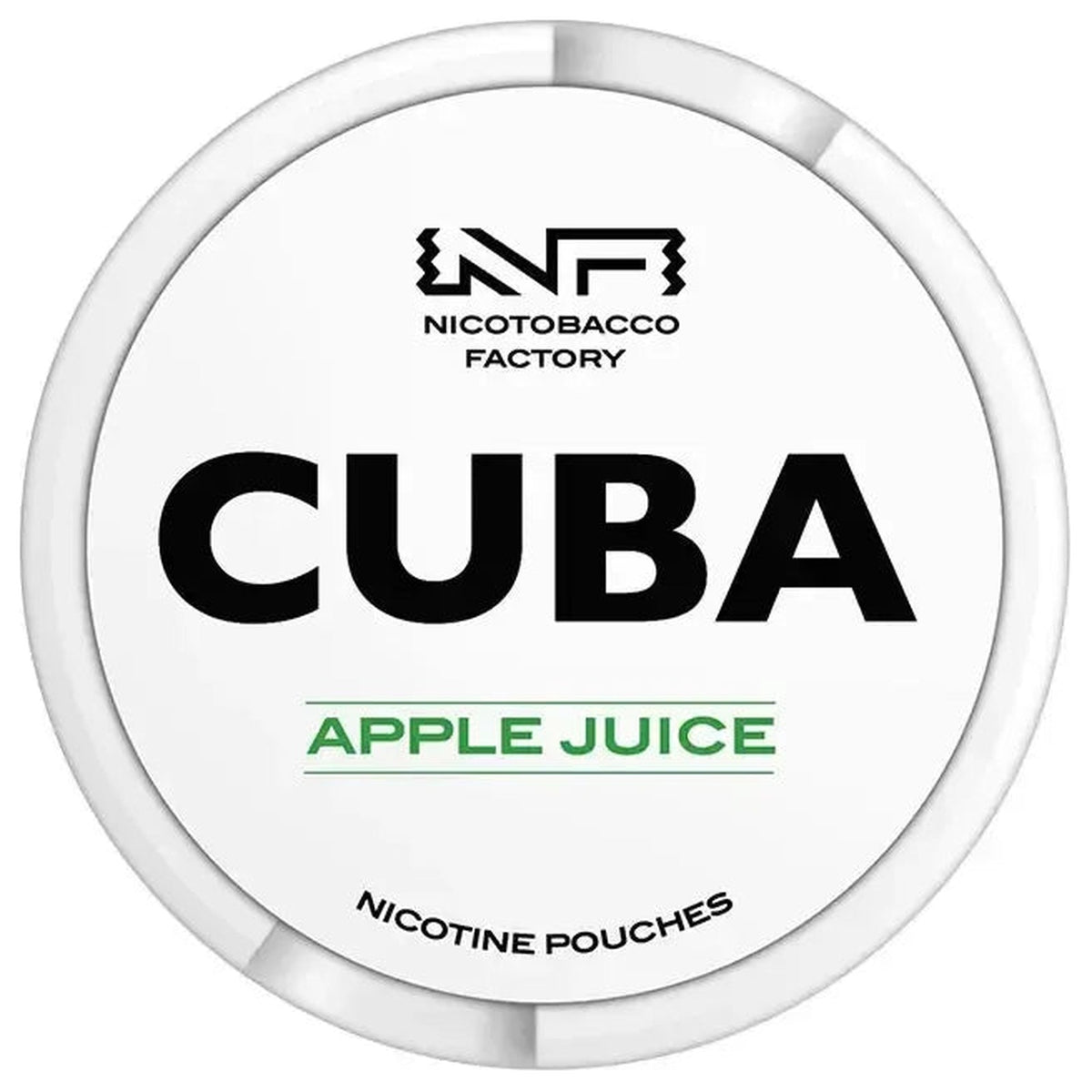 Cuba White Apple Juice-Nikotinbeutel-Gigasnus.de
