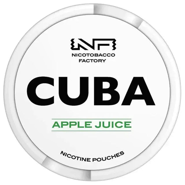 Cuba White Apple Juice-Nikotinbeutel-Gigasnus.de