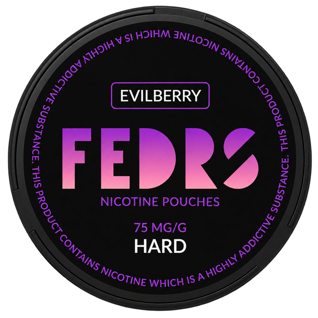 FEDRS BLACK Evilberry-Nikotinbeutel-gigasnus.de