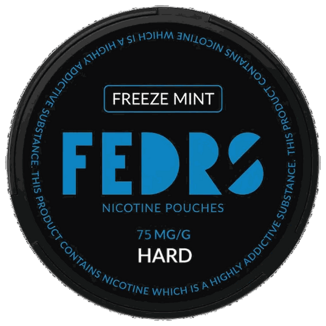 FEDRS BLACK Freeze Mint 75mg-Nikotinbeutel-gigasnus.de