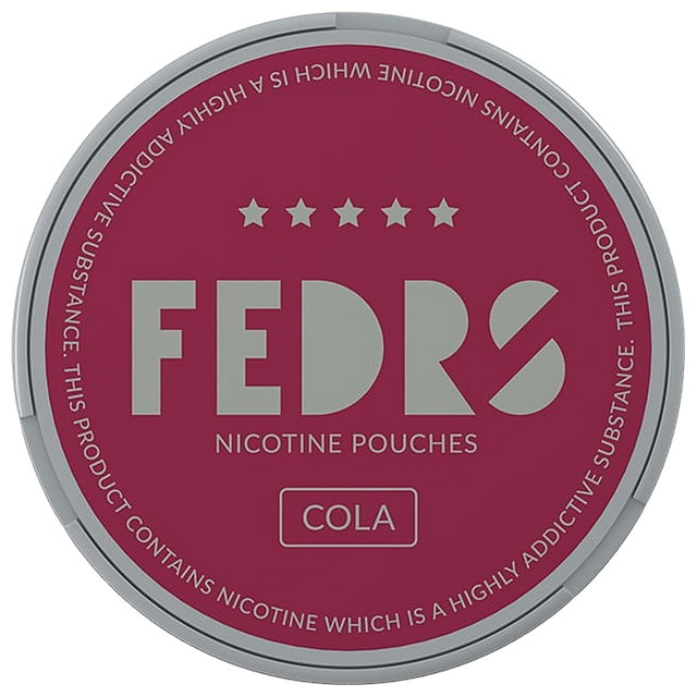 FEDRS ONLY Cola 16.6mg-Nikotinbeutel-gigasnus.de
