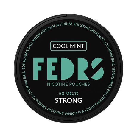 FEDRS BLACK Cool Mint-Nikotinbeutel-Gigasnus.de